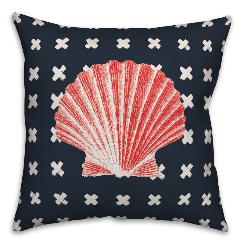  Coussin Nautical, Polyester / Bourre en polyester, 20 po x 20 po