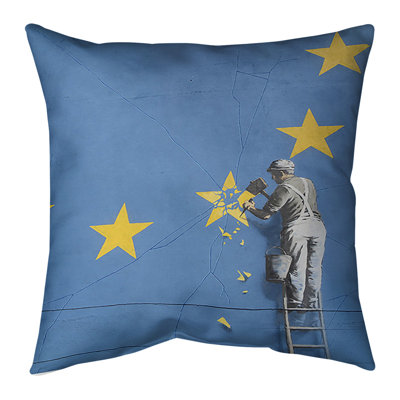 Brexit Chip Pillow