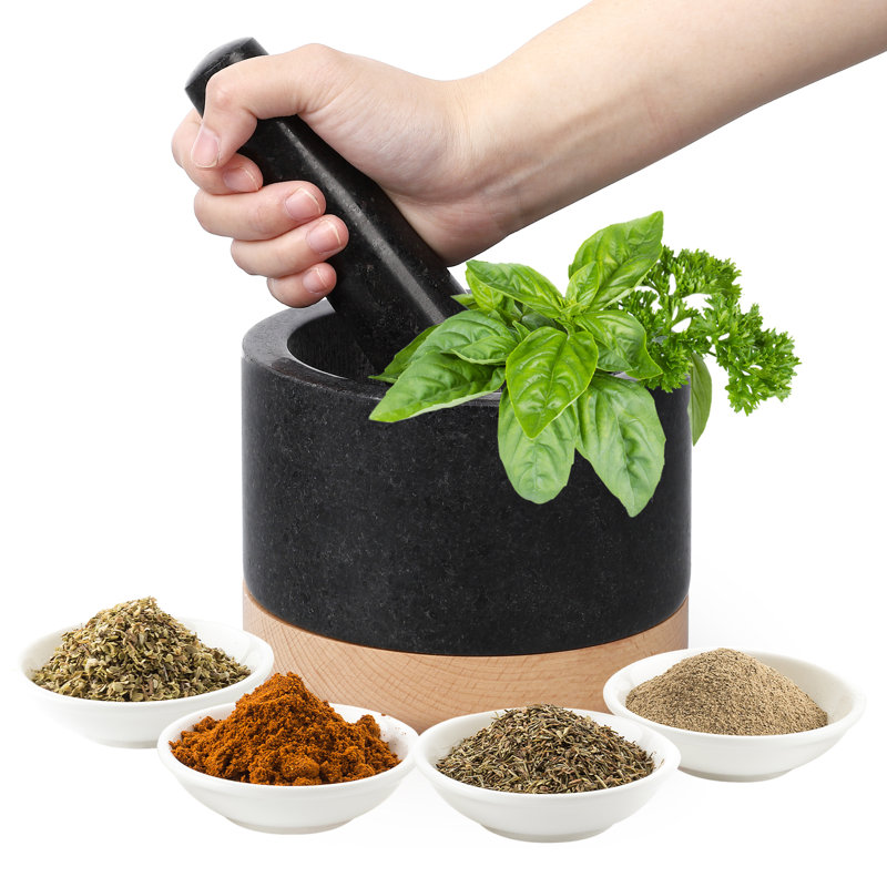 Marble Mortar And Pestle Set