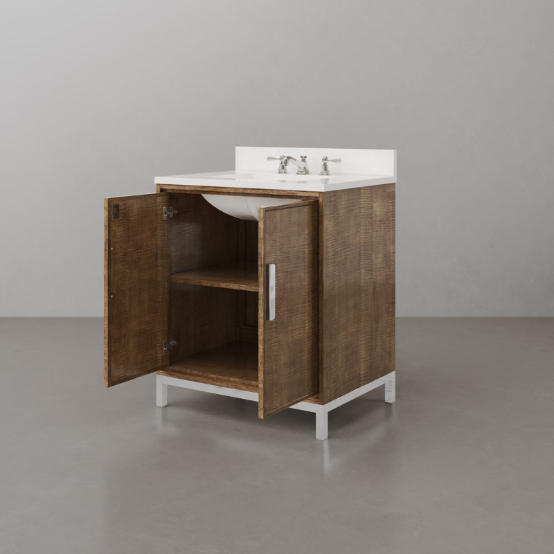 Westin 30" Freestanding Standard Single Bathroom Vanity with Top, Faucet Included