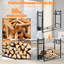 Turin 90cm W Metal Log Rack