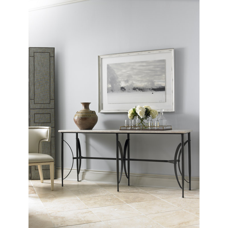 Alfies 72'' W Stone Console Table