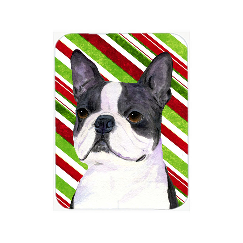 Planche à découper en verre Boston Terrier