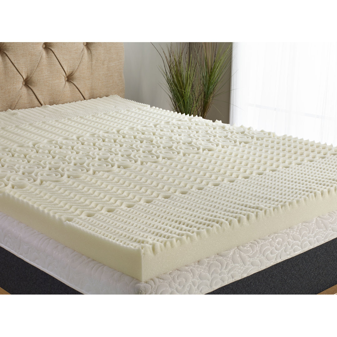 Isotonic 3'' Memory Foam Mattress Topper Isotonic Bed 