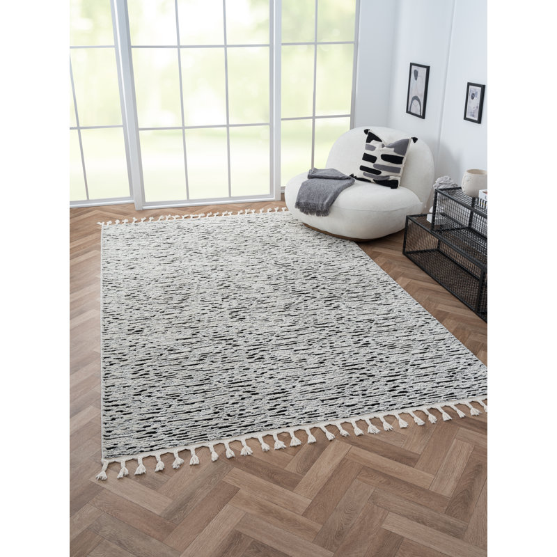 Spirit Tapis grey Rug, Rectangle 200 x 290cm