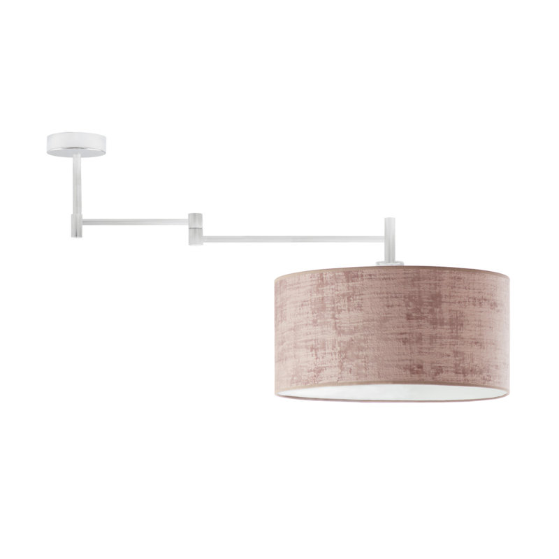 Ivins Swing Arm Sconce, Beige