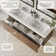 Fresca Mezzo 47" Wall Mount Single Sink Bathroom Vanity Base Only - Top and Sink Not Included