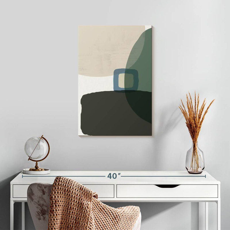 Avery Mid-Century abstrait I, H 24 po x l 16 po