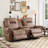Manual Reclining Sofa And Loveseat Living Room Set-124722617