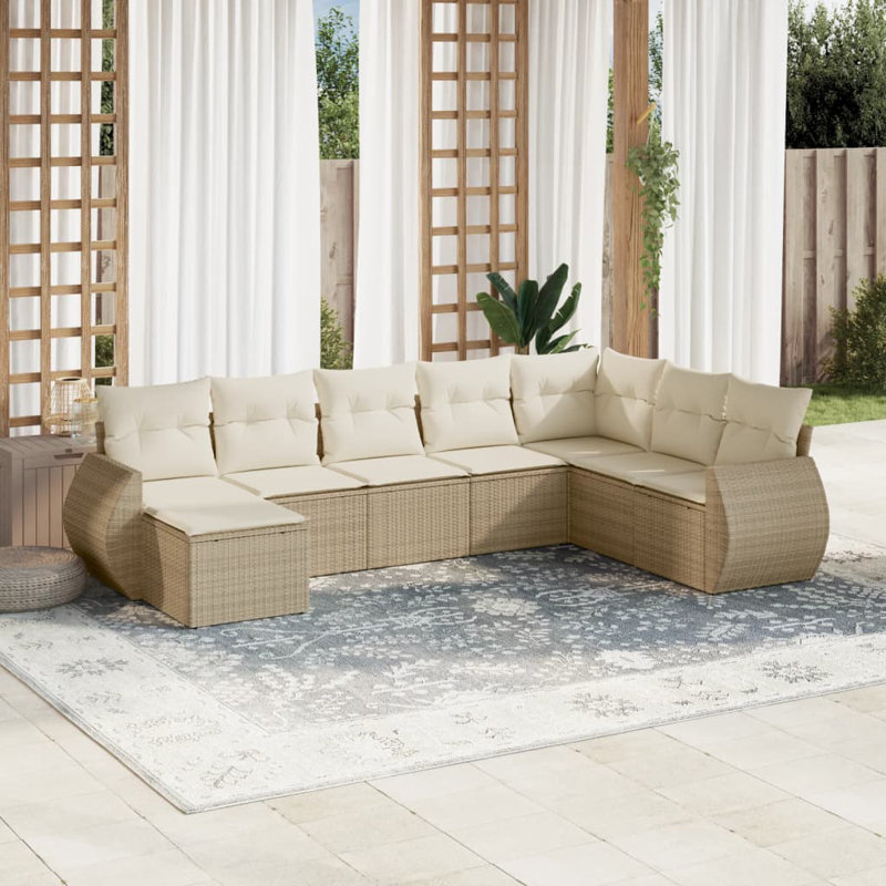 Ensemble de canapé de jardin Vidaxl