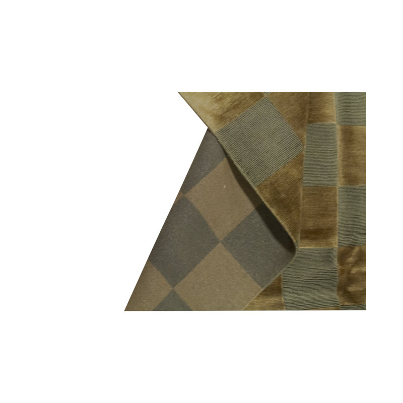 Hand-Knotted High-Quality Brown Area Rug