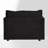 Accent Chair with Movable Ottoman-1821389756