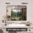Lucha Matte Black Framed Wall Mounted Bathroom Vanity Mirror with Tempered Glass-848255500-848255503