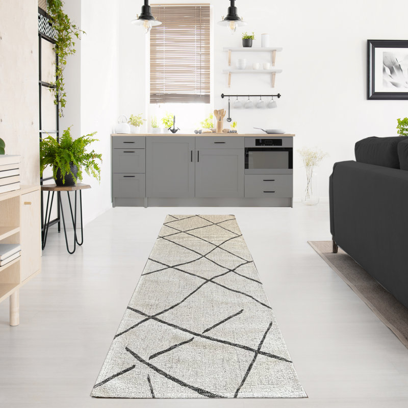 Hera Non-slip Area Rug, Runner 2'6" x 7'1"