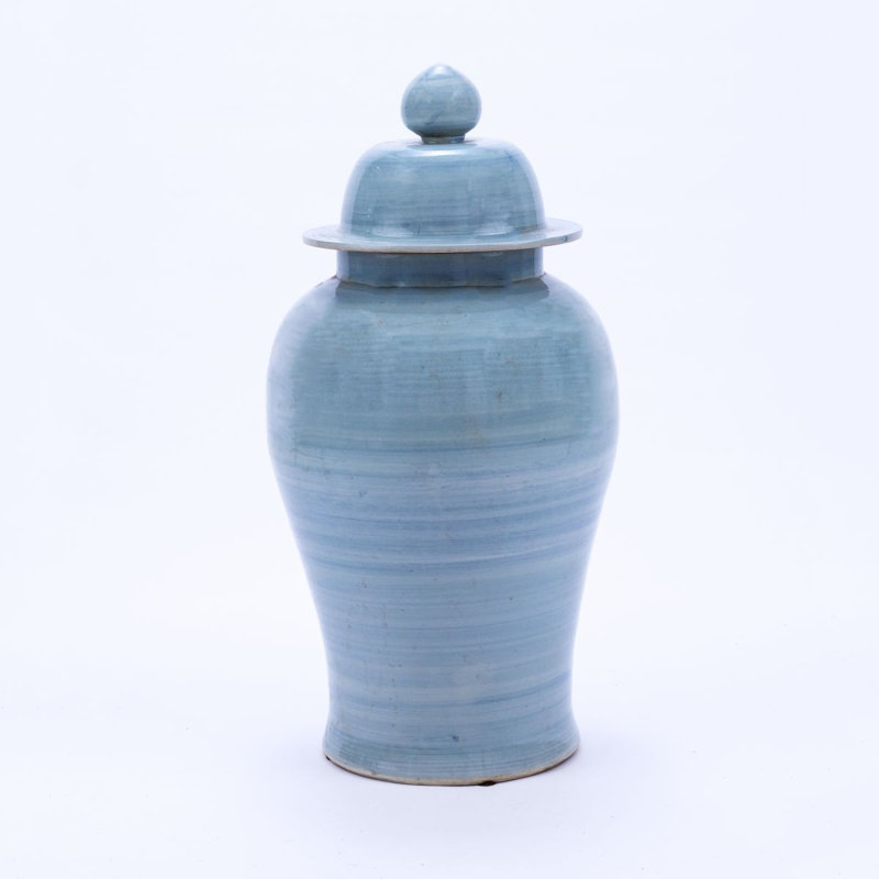 Handmade Jar, Lake Blue, 26" H x 13" W x 13" D