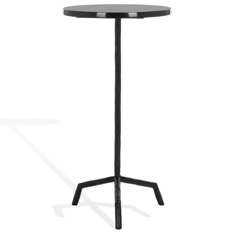 Fabrianna Marble Top Drink Table, Black
