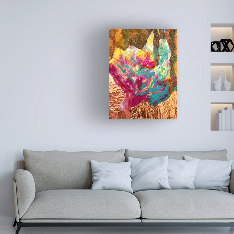 Art mural sur toile tendue - «Wake Dreams» de Dorothy Fagan pour décoration de salon, de chambre à coucher ou de bureau - 14 x 19