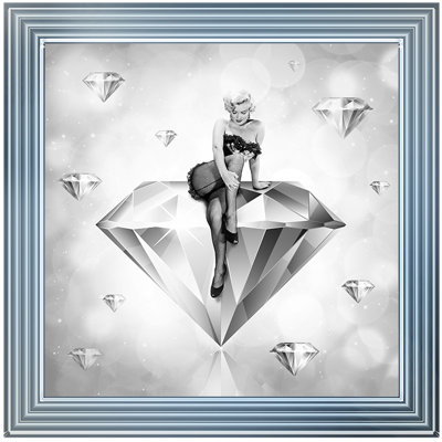 Single Picture Frame Print on Glass