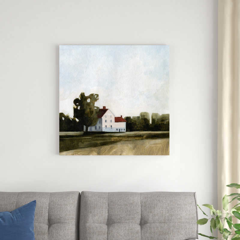 Quiet Farmhouse I, H 30 po x l 30 po