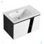 Meuble-lavabo mural flottant 32 po avec lavabo simple 32 po