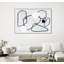 Midblue II, toile encadrée par Giant Art