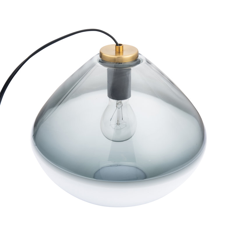 Luminaire suspendu or 1 lumière Fiffia