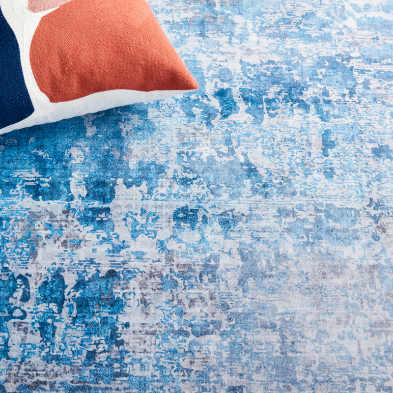 Tacoma Performance Machine Washable Abstract Rug, Rectangle 3' x 5'