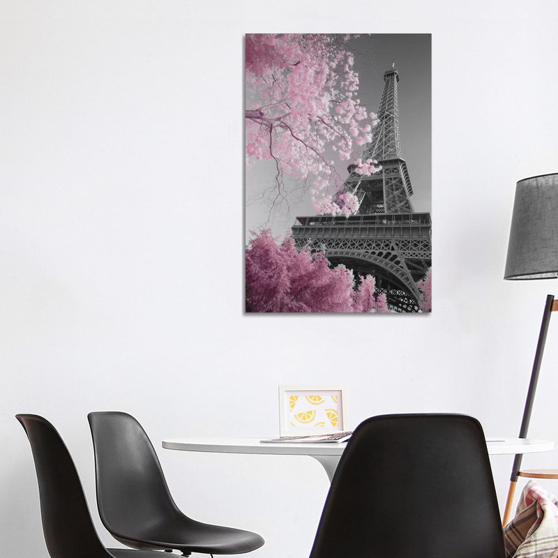 Paris Eiffel Tower XIII by David Clapp - Print on Canvas, 101.6 cm H x 66.04 cm W x 1.91 cm D, No Frame