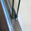 Porte de douche à double glissade pour baignoire l 56 à 60 po x H 60 po, cadre en alliage d'aluminium chromé, verre trempé clair de 6 mm d'épaisseur (6 mm).