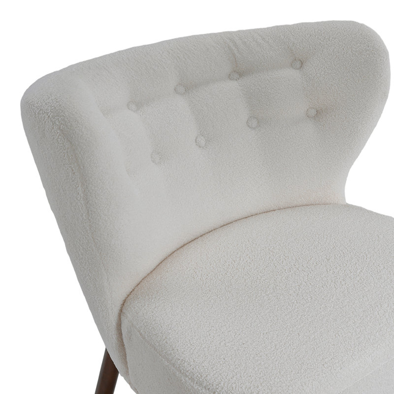 Teddy Velvet Sofa with cushion footstool, Beige