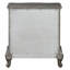 Table de chevet 2 tiroirs Antique Platinum