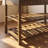 67.7-Inch Solid Pine Craft Table with 6 Drawers and 2 Slatted Shelves
