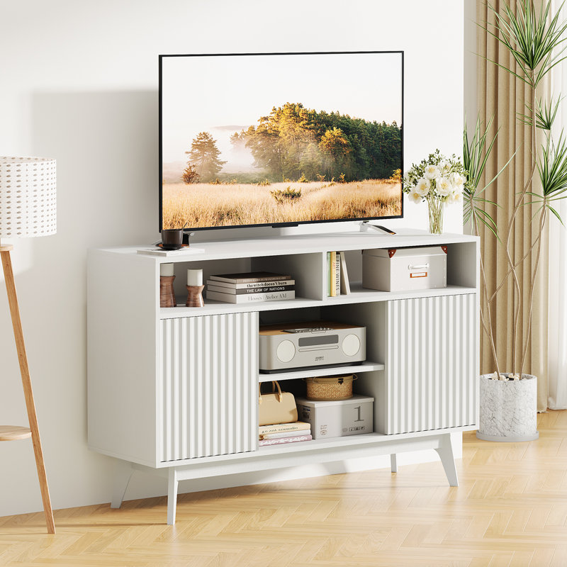 Meuble télé 47,2 po, Blanc