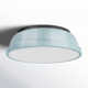 Calico 2 Light Steel Flush Mount