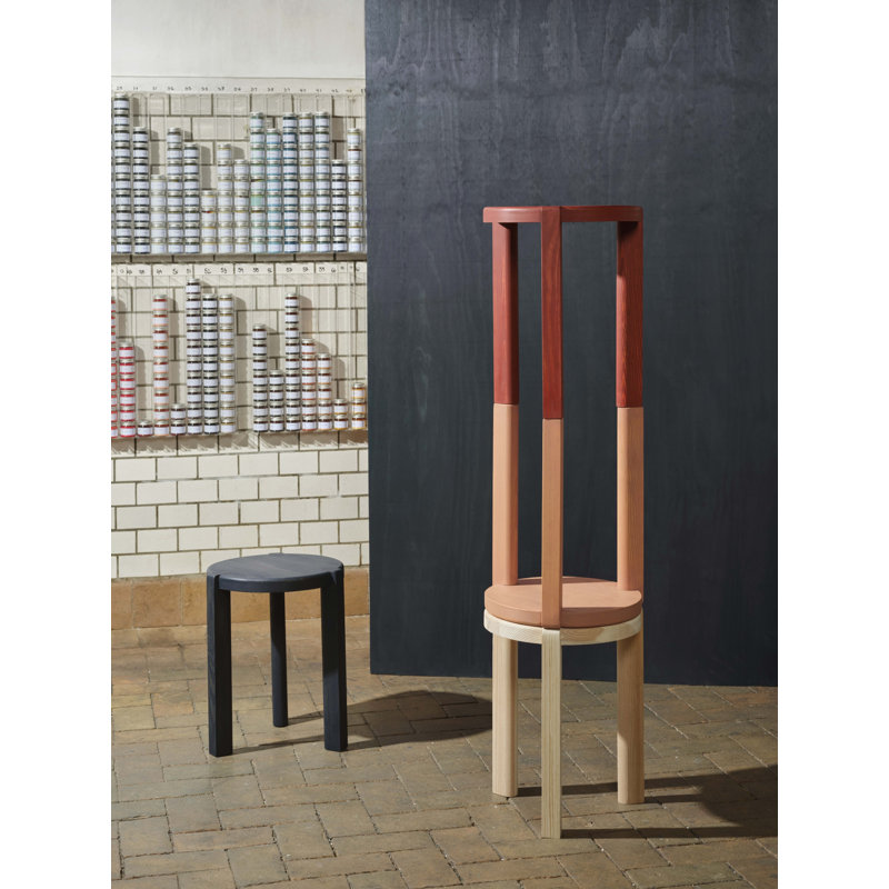 Ragnesminde Solid Wood End Table, Peach