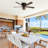 48'' Farmhouse Flush Mount Caged Ceiling Fan with Light Kits and Remote Control, 3 Speeds Reversible Motor, Timer