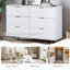 Marable 6 Drawer 100.1cm W Double Dresser-1233076991