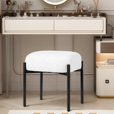 Jonuz Steel Accent Stool