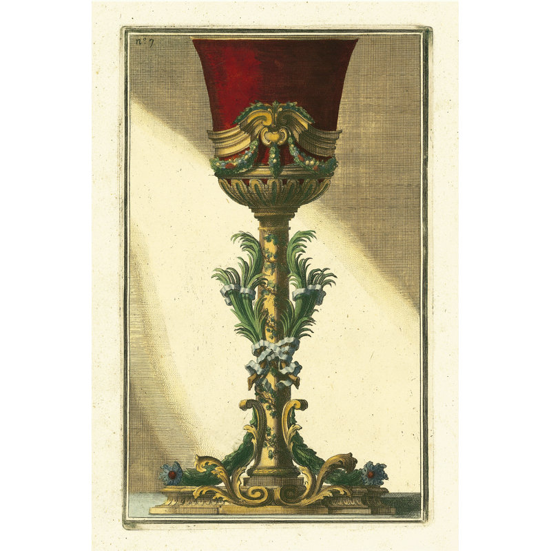 Goblet II - Wrapped Canvas Art Prints, 30cm H x 20cm W x 3.8cm D
