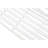 White Balcony Bench - Metal Frame With And Armrest, Weather For , Yard, Porch, Balcony, Seats 2 3 Persons Outdoor Garden In Strong