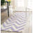 Sanyla Hand Tufted Wool Chevron Rug-1440680069
