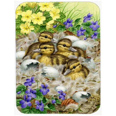 Planche à découper en verre caroline trésors Duck