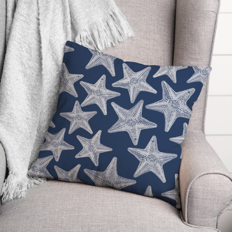 Throw Pillow, Navy