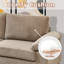 Canapé modulaire rembourré en velours côtelé de largeur 100,02 po Rita-1177622124