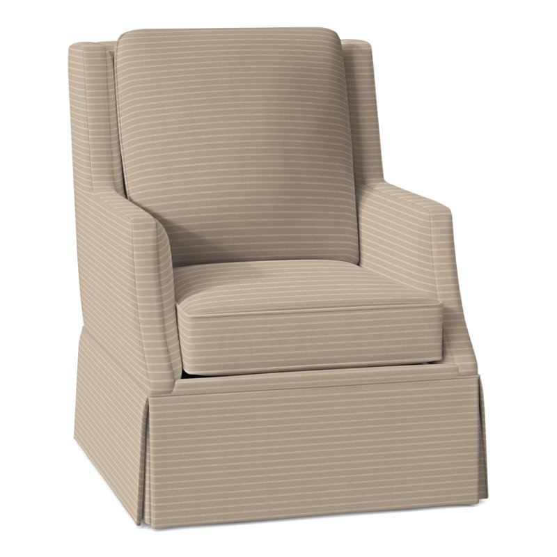 Fauteuil tournant Savannah, Perigold Birchbox Chai