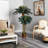 72'' Faux Palm Tree in Wicker/Rattan Basket