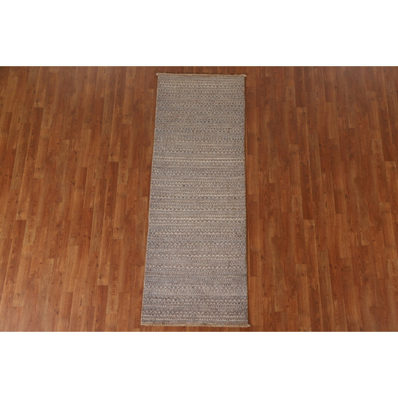 Handmade Gabbeh Runner Rug 3x7