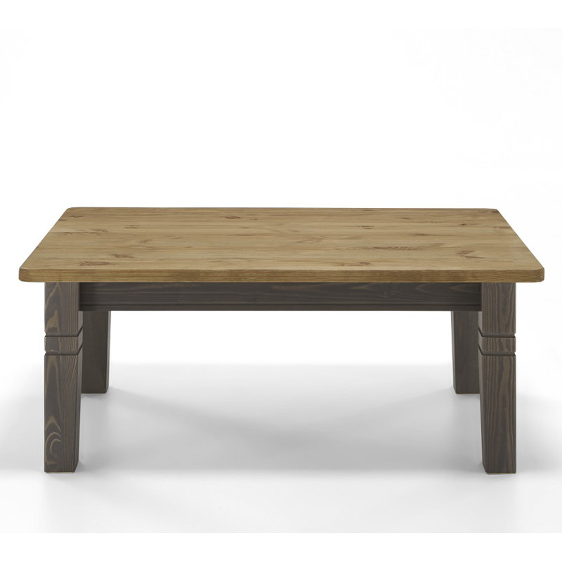 Polebridge Four Leg Coffee Table, Grau/Laugenfarbig