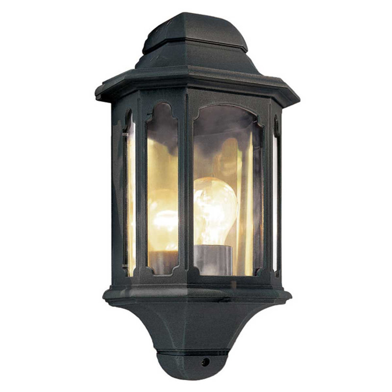 Thurstone Black 38cm H Outdoor Wall Lantern