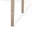 Claire Dining Table, Brown Wire Brushed Wood, 75 Inch Rectangular